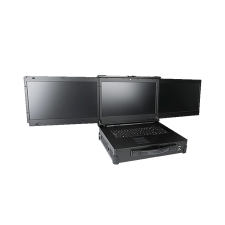 酷睿10代上翻三屏加固便携机 DT-S1437CU-Q47E