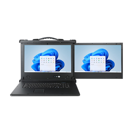 酷睿10代下翻双屏加固便携机 DT-S1427AD-Q470