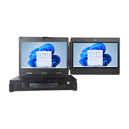 酷睿6代上翻双屏加固便携机 DT-S1425CU-H110