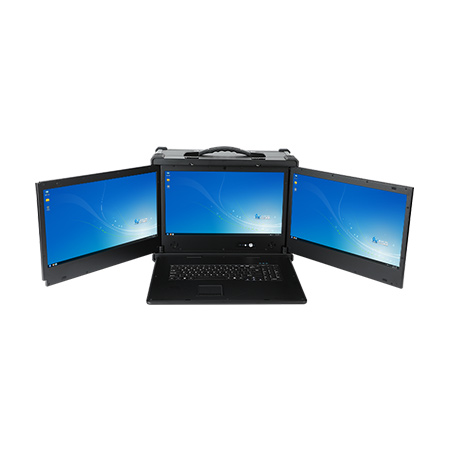 国产兆芯 下翻三屏便携机 DT-S1437AD-Z67A