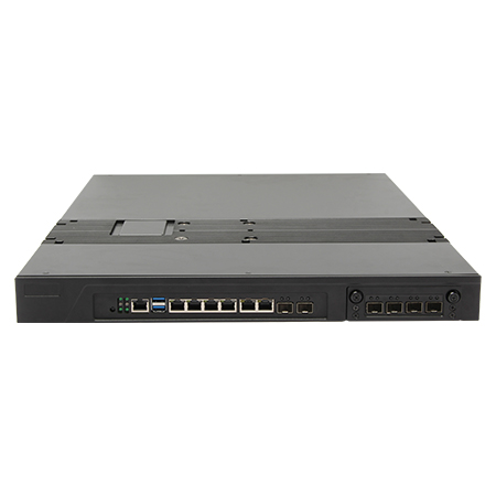 酷睿6代 1U无风扇大散热片多网口工控机 DTW-12262